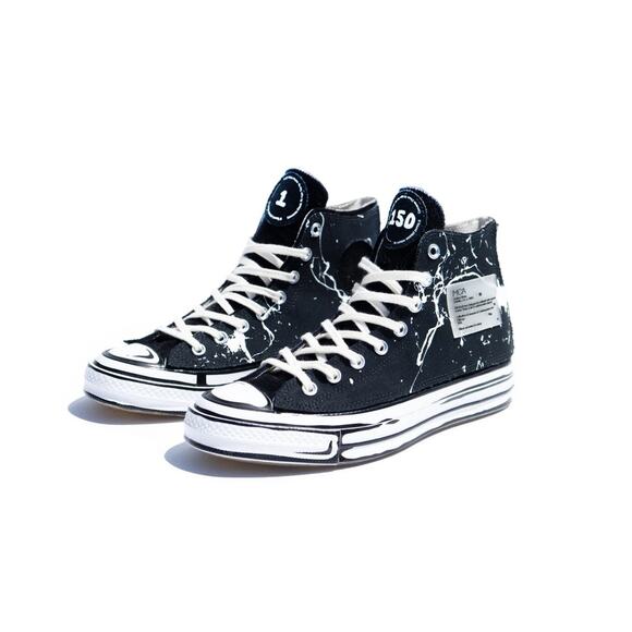 Joshua Vides x MCA Chicago Converse Chuck Taylor Custom - Picture 1 of 3